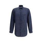 Etro Blue Denim Shirt