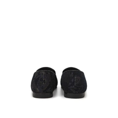 Etro Blue Leather Slip-On Loafer - Flats