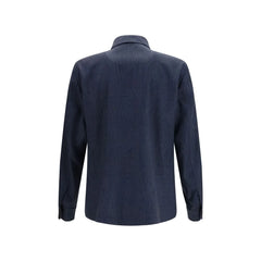 Etro Blue Wool Coat
