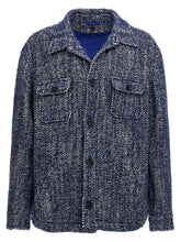 Etro Blue Wool Full-Length Jacket - L