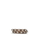 Etro Brown Calf Leather Bos Taurus Regular Belt - L