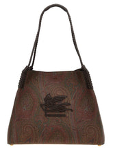 Etro Brown Cotton Tote Bag