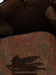 Etro Brown Cotton Tote Bag