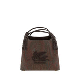 Etro Brown Fabric Handbag