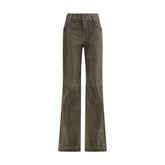 Etro Leather Pants - Trousers