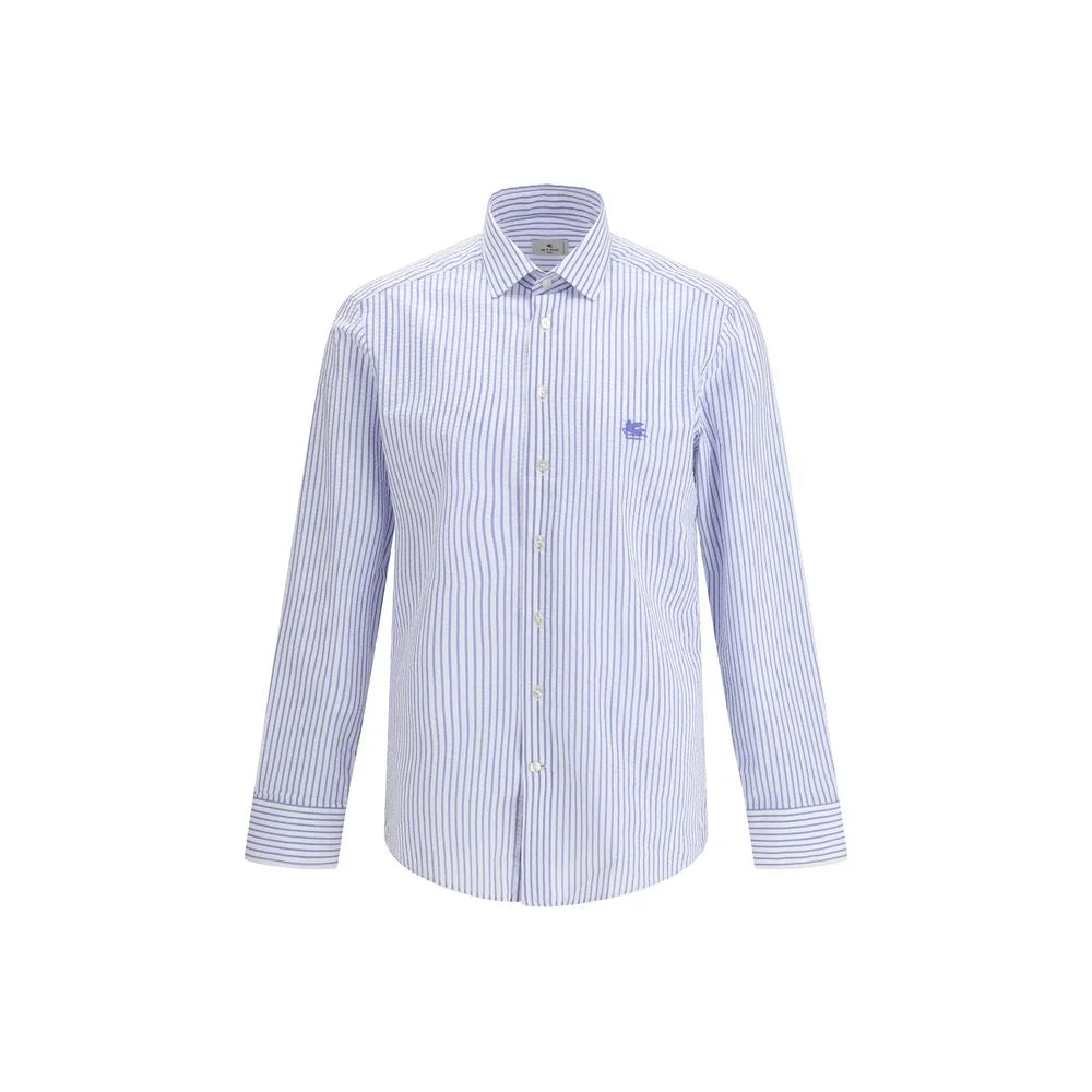 Etro Multicolor Cotton Dress Shirt