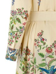 Etro Multicolor Cotton Long Dress - IT40