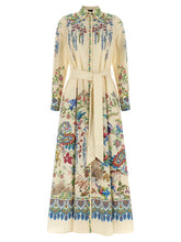 Etro Multicolor Cotton Long Dress - IT40
