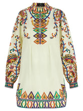 Etro Multicolor Cotton Short Dress
