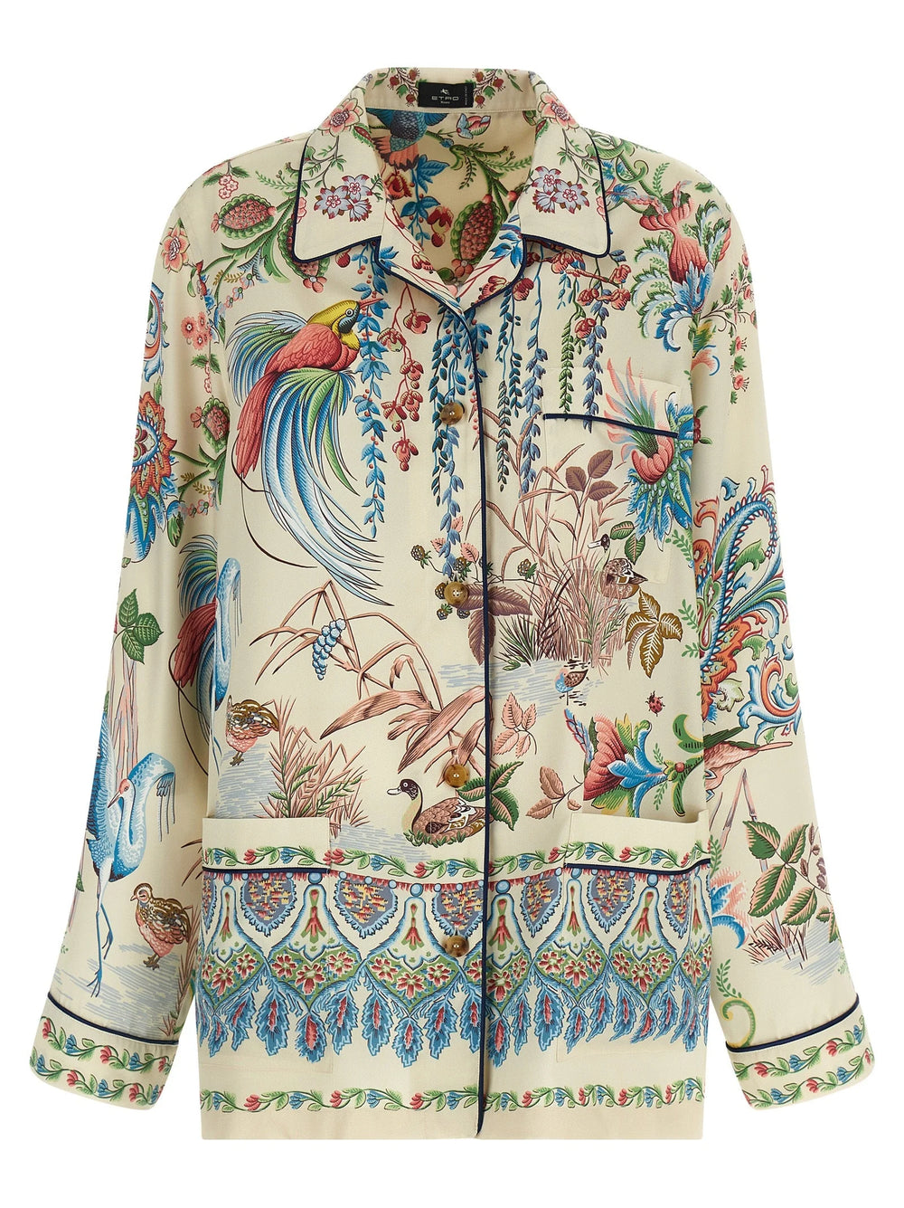 Etro Multicolor Polyester Blouse - IT40