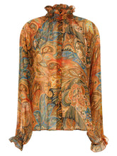 Etro Multicolor Silk Blouse