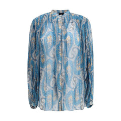 Etro Multicolor Silk Pattern Shirt - IT40 | M
