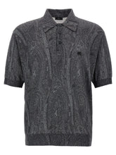 Etro Multicolor Silk Polo Shirt