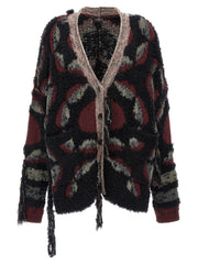 Etro Multicolor Wool Cardigan
