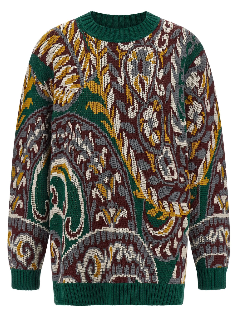 Etro Multicolor Wool Cardigan - IT40