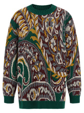 Etro Multicolor Wool Cardigan - IT40