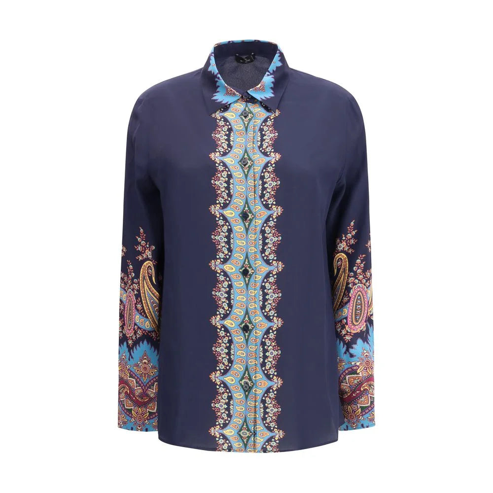 Etro Silk Shirt Paisley print - Shirts