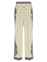 Etro White Viscose Casual Pants - IT42