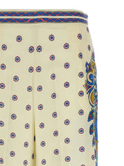 Etro White Viscose Casual Pants - IT42