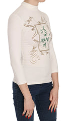 Exte Crew Neck It Is Not A Frame Up! Print Blouse - IT38|XS - Blouses