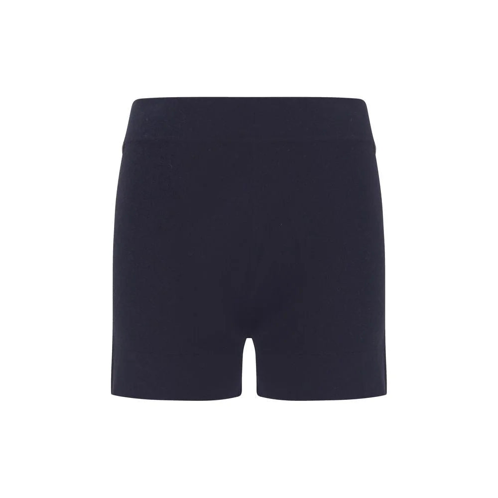 Extreme Cashmere Blue Cotton Bermuda Shorts - One Size