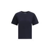 Extreme Cashmere Blue Cotton T-Shirt - One Size