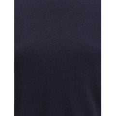 Extreme Cashmere Blue Cotton Top - One Size - T-Shirts