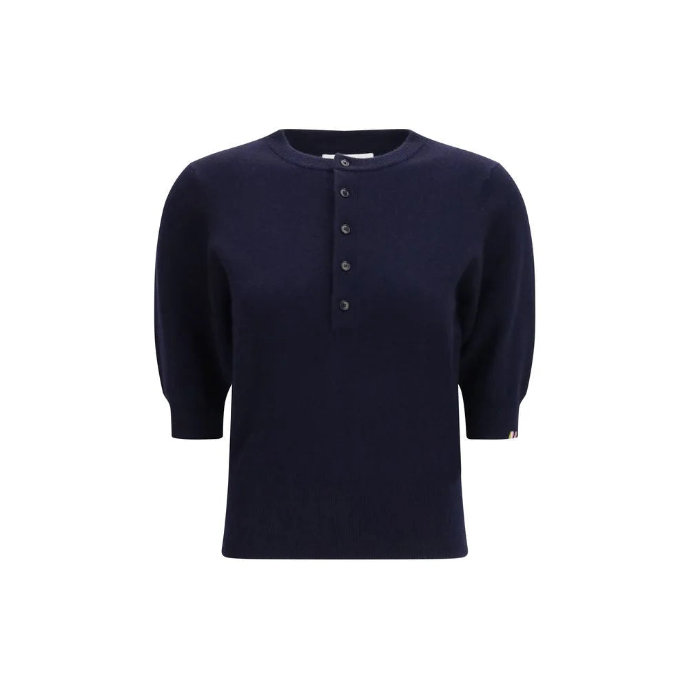 Extreme Cashmere Blue Cashmere Sweater - One Size