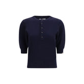 Extreme Cashmere Blue Cashmere Sweater - One Size