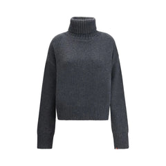 Extreme Cashmere Gray Cashmere Cashmere Sweater - One Size