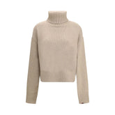 Extreme Cashmere N°434 Crop Xtra Turtleneck Sweater in Cashmere - One Size