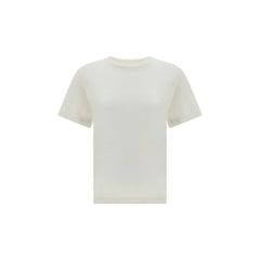 Extreme Cashmere White Cotton Top - One Size