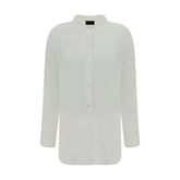 F.IT White Acetate Dress Shirt - IT46|XL