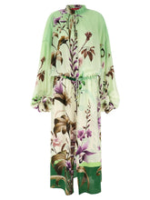 F.R.S. - FOR RESTLESS SLEEPERS Bicolor Silk Long Dress - S
