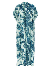 F.R.S. - FOR RESTLESS SLEEPERS Multicolor Cotton Long Dress - S