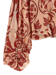 F.R.S. - FOR RESTLESS SLEEPERS Multicolor Silk Blouse - S