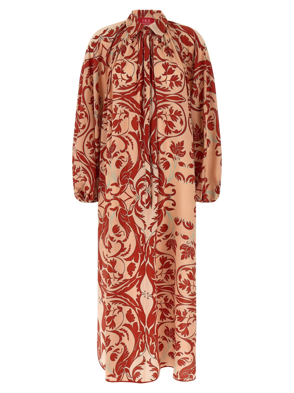F.R.S. - FOR RESTLESS SLEEPERS Multicolor Silk Long Dress - S