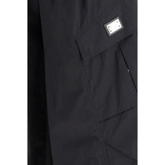 Dolce & Gabbana Black Cotton Cargo Pants