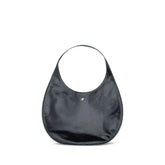 Courrèges Black Calf Leather Bos Taurus Shoulder Bag