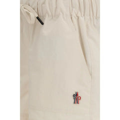 Moncler Grenoble Beige Polyester Bermuda Shorts