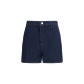 7FOR Blue Denim Shorts