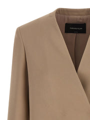 Fabiana Filippi Beige Acetate Blazer - IT40