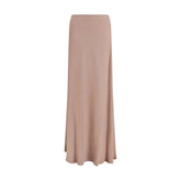 Fabiana Filippi Beige Lyocell Long Skirt