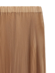 Fabiana Filippi Beige Polyester Midi Skirt