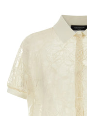 Fabiana Filippi Beige Silk Cardigan - IT42