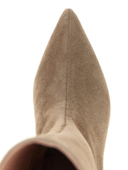 Fabiana Filippi Beige Suede Leather Over The Knee