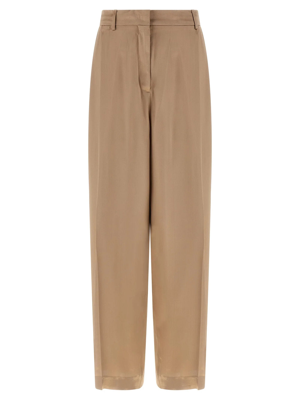 Fabiana Filippi Beige Viscose Casual Pants