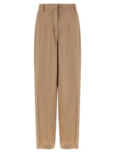 Fabiana Filippi Beige Viscose Casual Pants