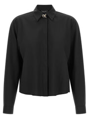 Fabiana Filippi Black Virgin Wool Blouse