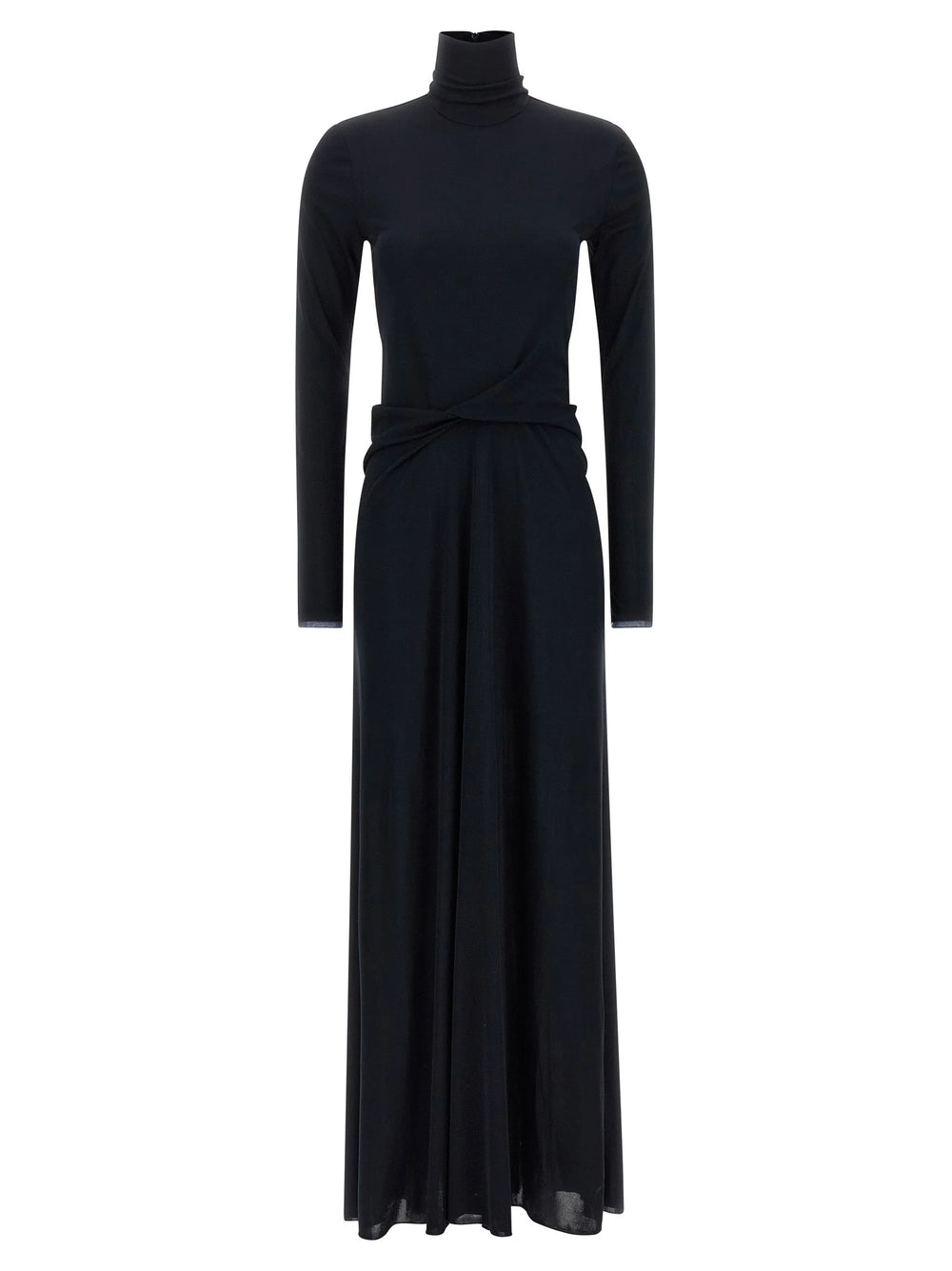 Fabiana Filippi Blue Viscose Long Dress